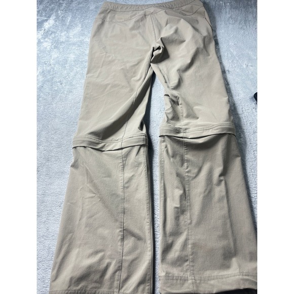 Mountain Hardwear Convertible Hiking Pants Outdoor Zip‎ Off Beige Size 8/32 - Picture 2 of 9